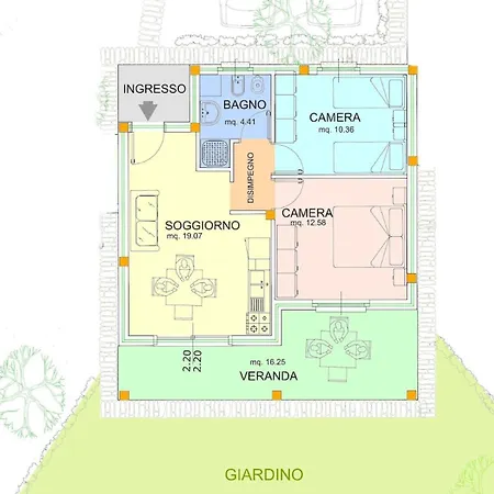 2casadelfaro Con Giardino Bbq 600m Dal Mare Сasa de vacaciones *